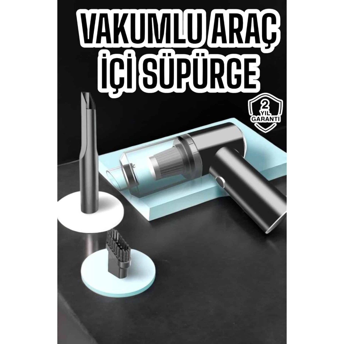 110001220705067.jpg Astraltech Araç Içi Süpürge Vakumlu Şarjlı Süpürge Filtreli - Görsel 1