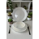 IKEA Oftast 18 Parça Yaldızlı Yemek Takımı - Görsel 3