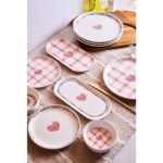 Perotti Hearts 10 Parça 4 Kişilik Kahvaltı Takımı - Görsel 3