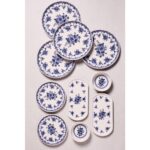 Perotti Antik Mavi 10 Parça 4 Kişilik Kahvaltı Takımı