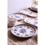 Perotti Antik Mavi 10 Parça 4 Kişilik Kahvaltı Takımı - Görsel 2