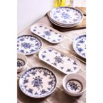 Perotti Antik Mavi 10 Parça 4 Kişilik Kahvaltı Takımı - Görsel 3