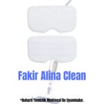 Buharlı Temizleyici Yedek Yer Başlığı 2'li, Beyaz, Pratik ve Güçlü Temizlik Seti