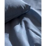 Madame Coco Odette Tek Kişilik %100 Pamuk Ranforce Baskılı Nevresim Takımı - Koyu Mavi - Görsel 3