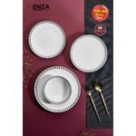 Enza Atina Porselen Yemek Takımı 24 Parça