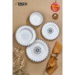 Enza Filiz Porselen Yemek Takımı 24 Parça