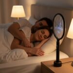 Mabelme Store Buffer® USB Şarjlı Siyah Renk Kendiliğinden Standlı Şarj Göstergeli Uv Işıklı Sinek Öldürme Raketi LTD-718 - Görsel 2