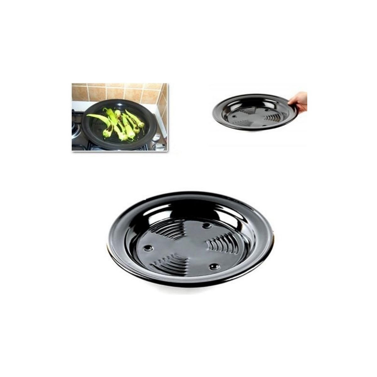 110001224198374.jpg Go İthalat Emaye Közleme Tavası (Kestanematik) (5263) - Görsel 1