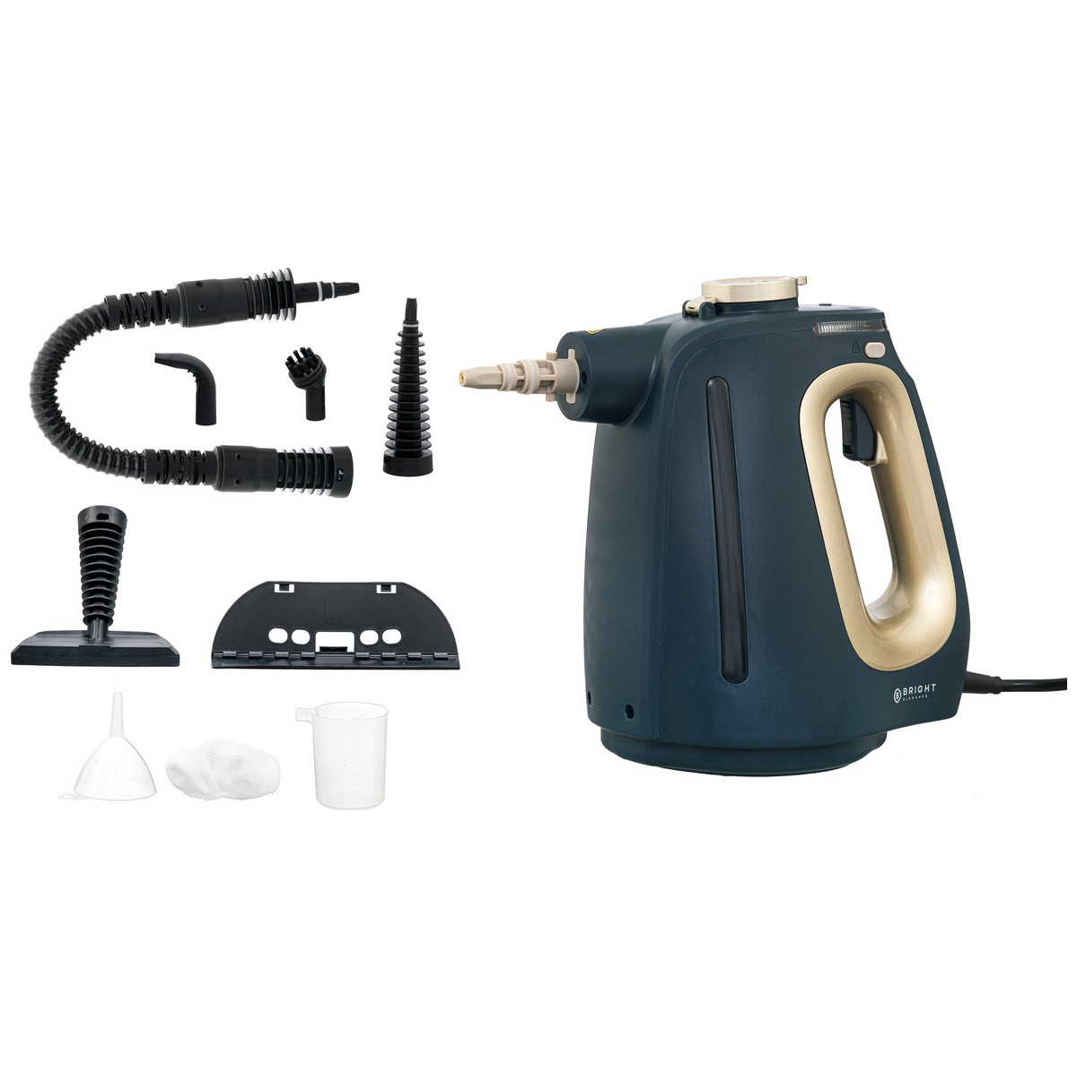 110001224311454.jpg Hall Breathe 9’1 Çok Fonksiyonlu 1350W Buharlı Temizlik Makinesi, Ev, Zemin, Araç Için Ideal - Görsel 1