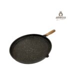 Amboss Vento Döküm 36 cm Kapaklı Balık Tavası - Görsel 3