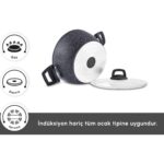 Karaca Bio Granit Blue Stone 9 Parça Tencere Seti - Görsel 4