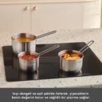 Karaca Fiorino Indüksiyon Tabanlı 3 Parça Mini Sütlük Set - Görsel 3