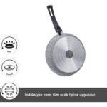 Karaca Gris Bio Granit 7 Parça Tencere Seti - Görsel 4