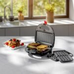 Homend Toastbuster 1325H Çıkarılabilir Tost Plakalı Waffle Makinesi