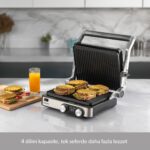 Homend Grilliant 1340H Inox Gövde Döküm Plaka Tost ve Izgara Makinesi - Görsel 4