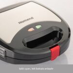 Homend Toastbuster 1325H Çıkarılabilir Tost Plakalı Waffle Makinesi - Görsel 3