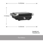 Homend Grilliant 1366H Çıkarılabilir Plakalı Tost ve Izgara Makinesi - Görsel 2