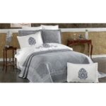 Finezza Home 9 Parça Gelin Seti Gri