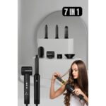 VeryFit WT626  7 In 1 Hava Üflemeli Saç Düzleştirici Şekillendirici Airwrap Compact Saç Kurutma Fön Makinesi