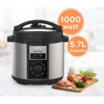 Elektrikli Düdüklü Tencere Siyah Hpc-02, Pratik ve Modern Mutfak Gereci - Görsel 5