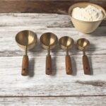 4'lü Ahşap Saplı Paslanmaz Çelik Ölçü Kaşığı Seti