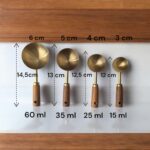 4'lü Ahşap Saplı Paslanmaz Çelik Ölçü Kaşığı Seti - Görsel 3