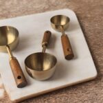 4'lü Ahşap Saplı Paslanmaz Çelik Ölçü Kaşığı Seti - Görsel 4