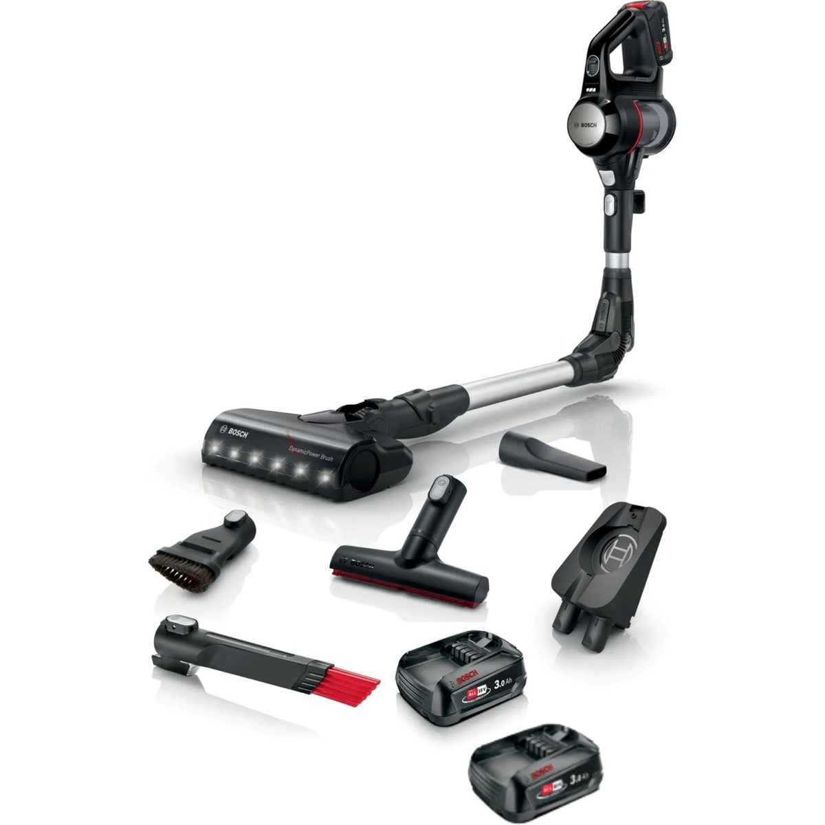 110001225952999.jpg Yeni Seri Çift Bataryalı Bosch Premium Şarzlı Dik Süpürge 80 Dk Ya Kadar Çalışma Süresi - Görsel 1