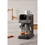 Grundig Köpürtücü ve Manuel Espresso Makinesi ile Kahve Keyfi - Görsel 4