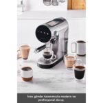 Dijital Inox Kahve Makinesi, 20 Bar, Öğütülmüş ve Kapsül Kahve Seçenekleri - Görsel 3