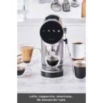 Dijital Inox Kahve Makinesi, 20 Bar, Öğütülmüş ve Kapsül Kahve Seçenekleri - Görsel 4