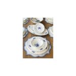 Rossev Yemek Takımı Blue Garden 67 Parça 12 Kişilik - Görsel 2