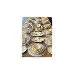 Rossev Yemek Takımı Helena Flowers 79 Parça 12 Kişilik