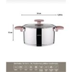 18 Parça Bal Peteği Çeyiz Seti, Pembe, Şık ve Kullanışlı Tasarım - Görsel 3