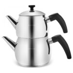 Karaca Alim Çaydanlık Takımı siyah maxi