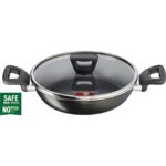 Gümüş Tonlu 24CM Geniş Kapaklı Difüzyon Tabanlı Sahan