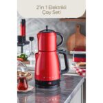 Retro Kırmızı Çeyizlik Seti, Şık ve Kullanışlı Tasarım, Hızlı ve Güvenli Teslimat - Görsel 3