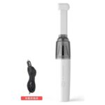 Renkli Şarjlı Mini Araç Içi Süpürge, Pratik ve Hafif Temizlik Aleti - Görsel 5