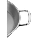 Gümüş Renkli Çelik Italyan Omlet Tavası 18 cm Kapaksız - Görsel 2