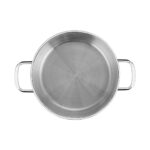 Gümüş Renkli Çelik Italyan Omlet Tavası 18 cm Kapaksız - Görsel 3