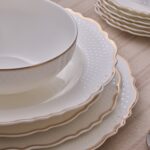 Evaliza Moon Gold 85 Parça 12 Kişilik Yemek Takımı - Görsel 5