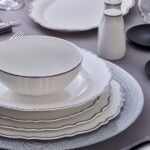 Evaliza Moon Platin 85 Parça 12 Kişilik Yemek Takımı - Görsel 4