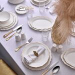 Evaliza Destiny Gold 85 Parça 12 Kişilik Yemek Takımı - Görsel 2