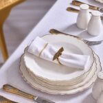 Evaliza Destiny Gold 85 Parça 12 Kişilik Yemek Takımı - Görsel 3