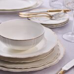 Evaliza Destiny Gold 85 Parça 12 Kişilik Yemek Takımı - Görsel 4