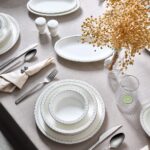 Evaliza Alaia Stella Platin 60 Parça 12 Kişilik Yemek Takımı - Görsel 2