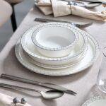 Evaliza Alaia Stella Platin 60 Parça 12 Kişilik Yemek Takımı - Görsel 4