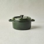 Karaca Heritage Demir Döküm Emayeli Tencere Yeşil 24 cm - Görsel 2