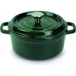 Karaca Heritage Demir Döküm Emayeli Tencere Yeşil 24 cm - Görsel 4