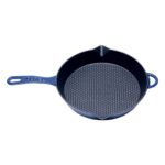 Sürel Mavi Demir Döküm Petekli Tava 28 cm - Görsel 5